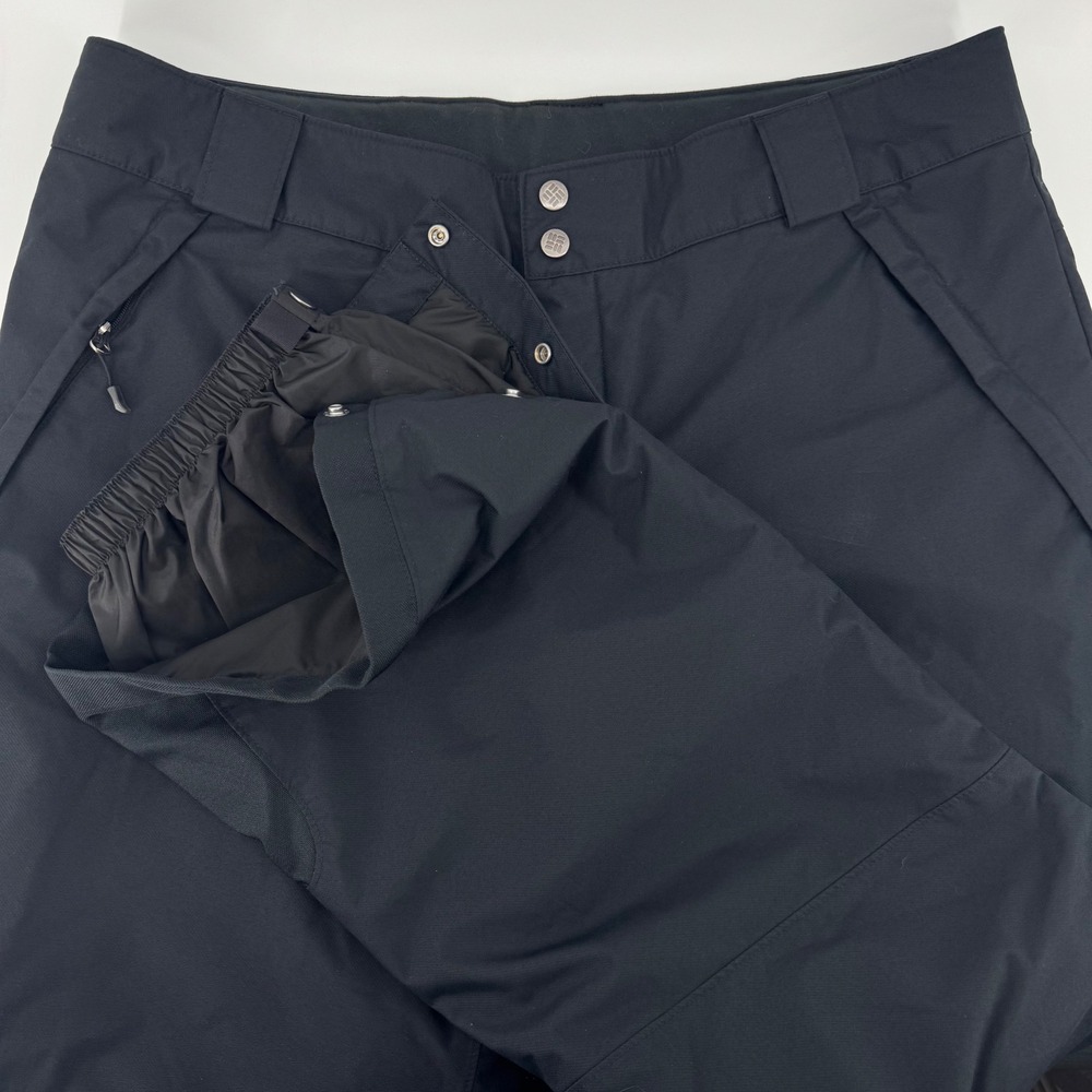 Columbia Omni-Tech Mens XL Black Waterproof Ski Snowboard Snow Pants Regular